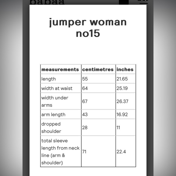 Babaa jumper 15 wool sweater in earth - Picture 5 of 5